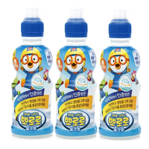 팔도 뽀로로 밀크맛 235ml (7개)_이미지