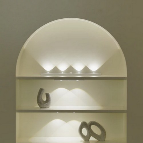 노바리빙 LED 모던 트리플 무선 충전식 센서등 20cm_이미지
