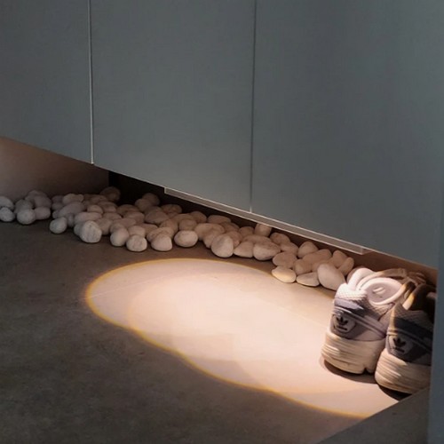 노바리빙 LED 모던 트리플 무선 충전식 센서등 20cm_이미지