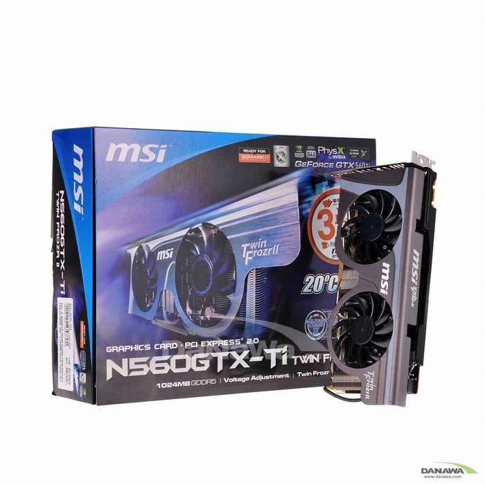 MSI ������ GTX560 Ti N560GTX-TI OC D5 1GB Ʈ�������� 2