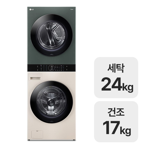 LG전자 트롬 오브제컬렉션 워시타워 W17EG