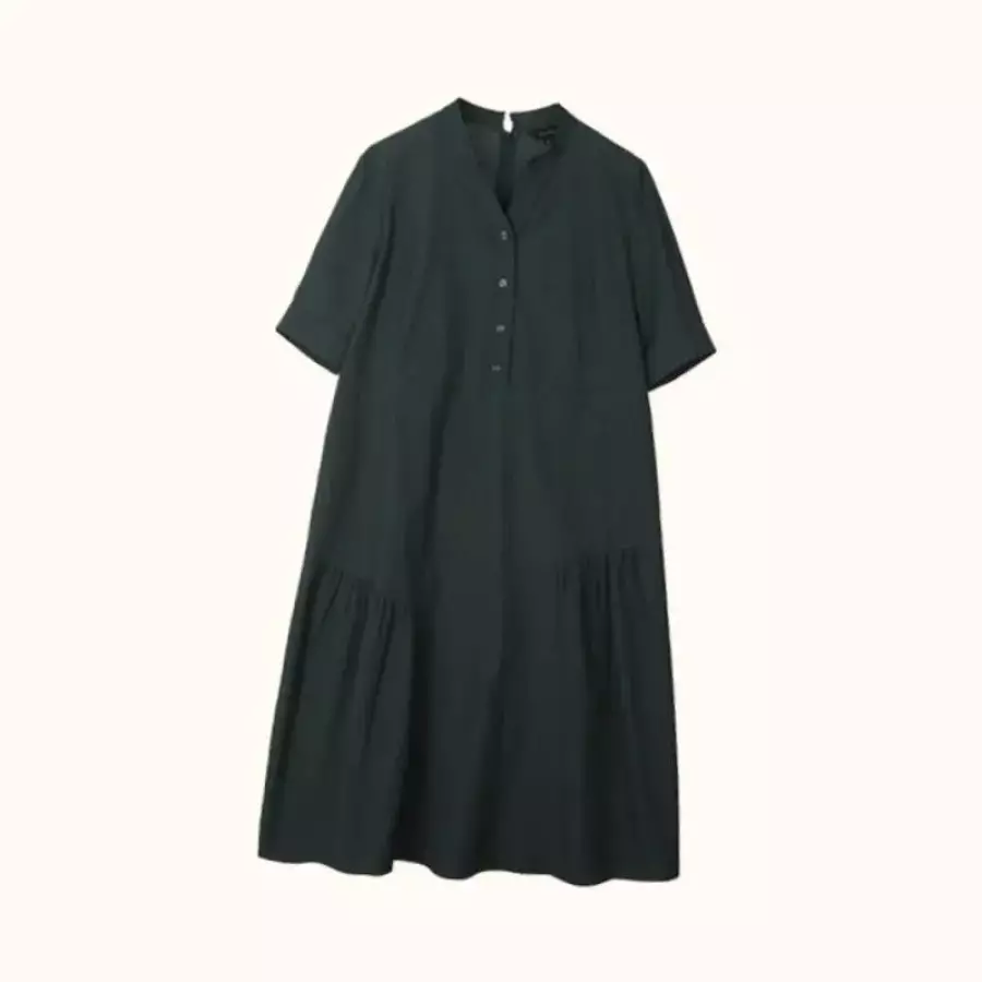 요하넥스 노치넥 셔링 원피스 J6B5D-03 J6B5D-03-EMA 504599_이미지