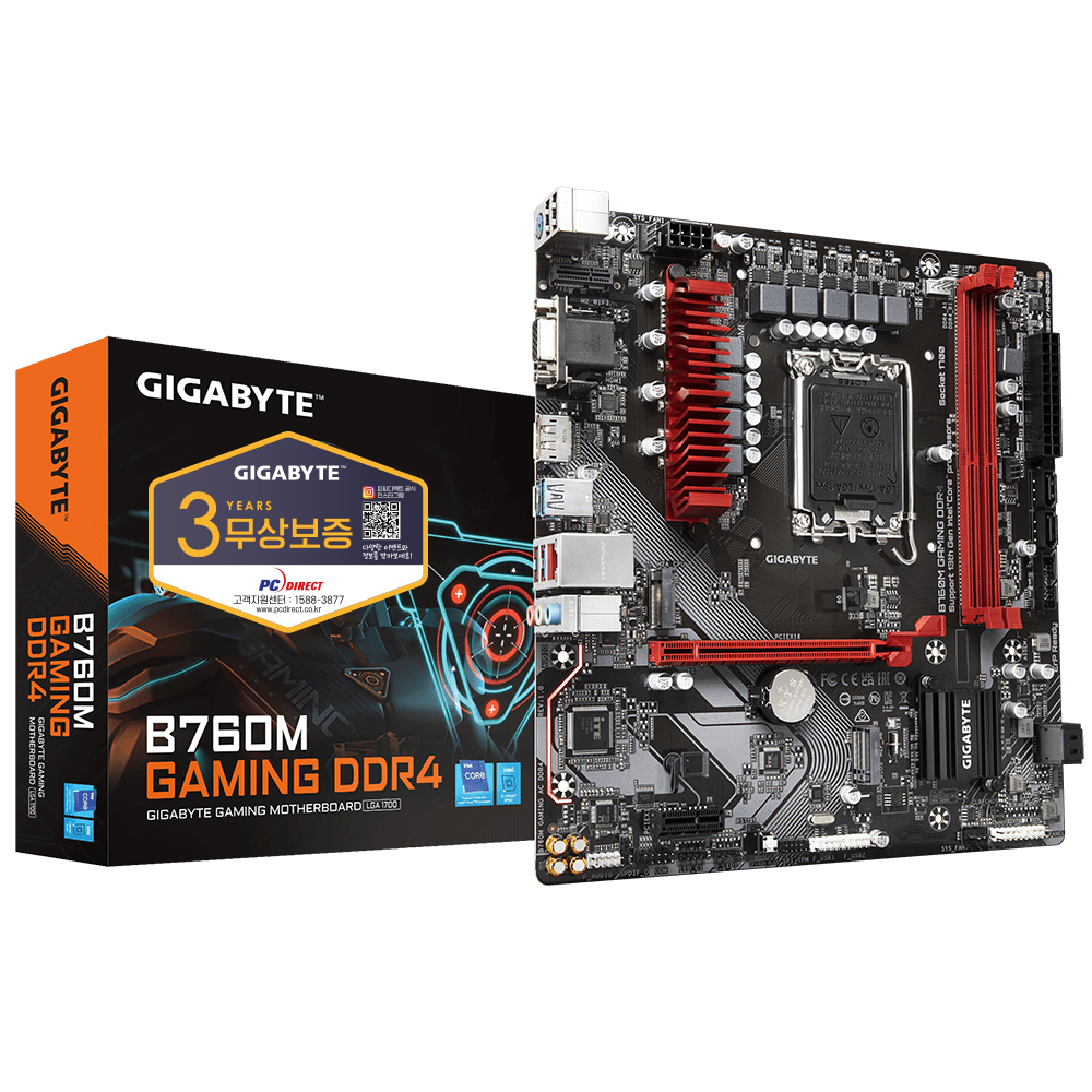 GIGABYTE B760M GAMING D4 피씨디렉트_이미지