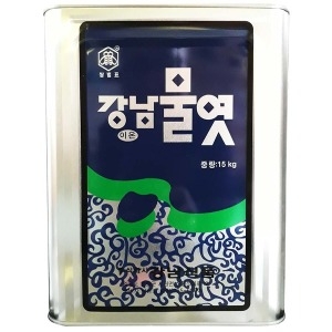  강남식품 쌍벌표 맥아 강남 이온 물엿 15Kg
