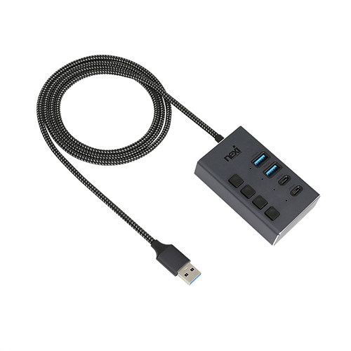 ������Ʈ��ũ NEXI NX-UH304-22ACP (4��Ʈ/USB 3.0)