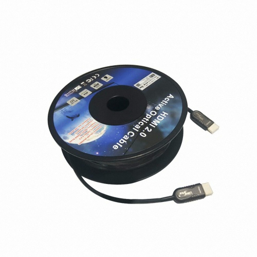 라인업시스템 LANSTAR HDMI 2.0a 옵티컬 하이브리드 광케이블 (40m)_이미지