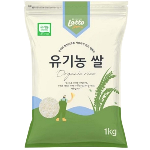 초록숟가락 2026 햅쌀 유기농쌀 신동진 1kg (10개)_이미지