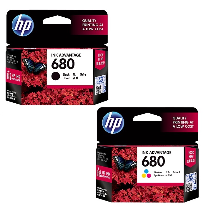 HP 정품 680 (F6V26AA, F6V27AA) 세트_이미지