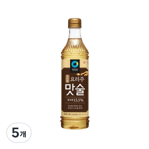 청정원 우리쌀 요리주 맛술 830ml (5개)_이미지