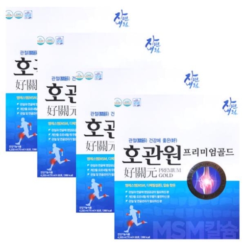 동진제약 호관원 프리미엄 골드 70ml 60포 (4개)_이미지