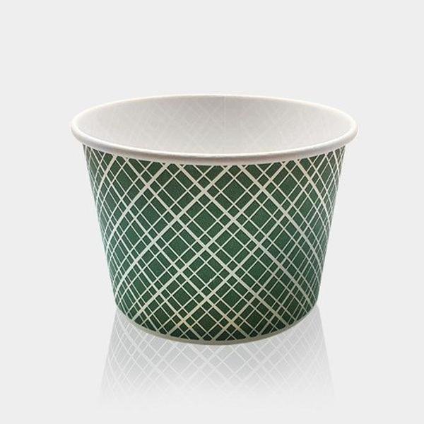 850cc 체크 종이용기