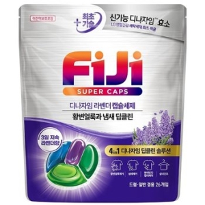 피지(FIJI) 디나자임 딥클린 라벤더 캡슐세제 26개입 (1개)_이미지