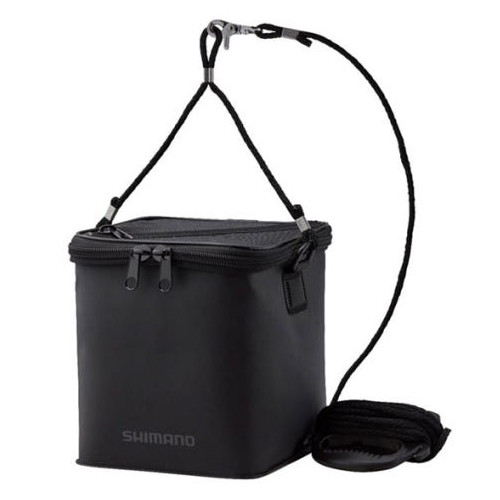 시마노 BK-001X 망사 두레박 바칸 블랙 21cm (국내배송)_이미지