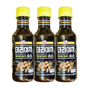 오뚜기 데리야끼 소스 345g 3개 닭꼬치 덮밥 볶음밥_이미지