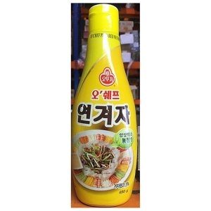 오뚜기 연한겨자드레싱 연어샐러드 냉면소스 미역국수_이미지