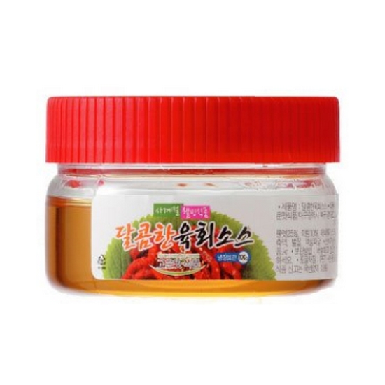 고운맛식품 달콤한 육회소스 100g (18개)_이미지