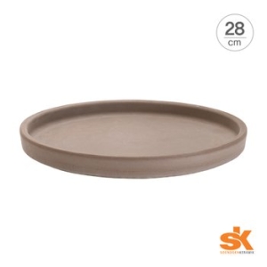 SoendgenKeramik 테라코타 독일토분 화분받침대 라운드 소서(28cm)