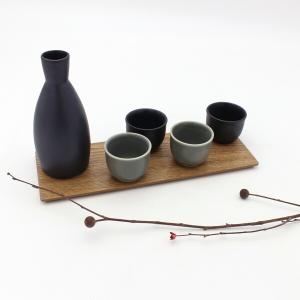 달소금 도자기 주기세트 무광 블랙/그레이 도쿠리 5P이미지입니다. 누르면 해당 게시물로 새창이동합니다.