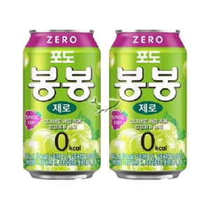 해태음료 포도 봉봉 제로 340ml (15개)