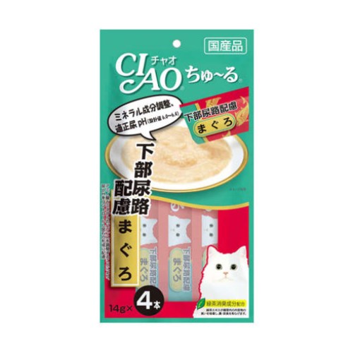 이나바 캣 챠오츄르 하부요로케어 참치 SC-105 56g (14g x 4p) (1개)_이미지