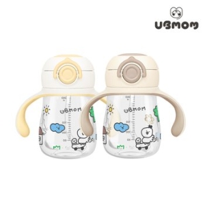 유비맘 데일리 원터치 빨대컵 260ml (1개)_이미지
