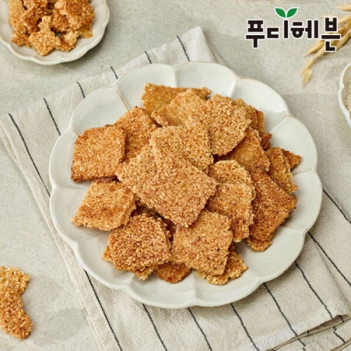 푸디헤븐 100% 우리쌀로 만들어 구수한 끓여먹는 도톰 한입 누룽지 2kg (1개)_이미지