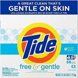 P&G 타이드 가루 파우더 세탁세제 분말세제 프리앤 젠틀 95온스