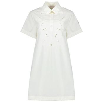 자수 셔츠 드레스 L10932G00015599BA 085WHITE T