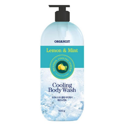 LG생활건강 오가니스트 쿨링 바디워시 레몬 앤 민트 1.5kg (5개)