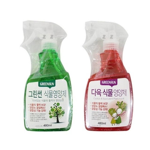 분무형 식물영양제 480mL 식물활력 영양소 다육이_이미지