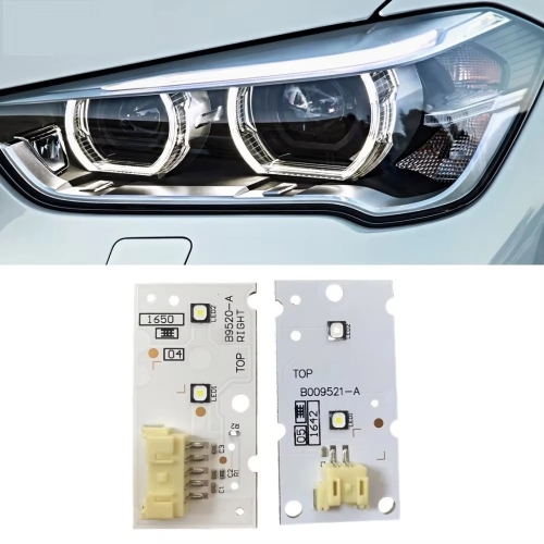 OEM 63117428791 63117428792 화이트 아이 DRL 보드 2017 2018 X1 F48 LED 라이트 주행등 모듈
