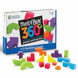 러닝리소스 몰 교육완구 멘탈 블록스 3D 360도 빌딩게임LER9284