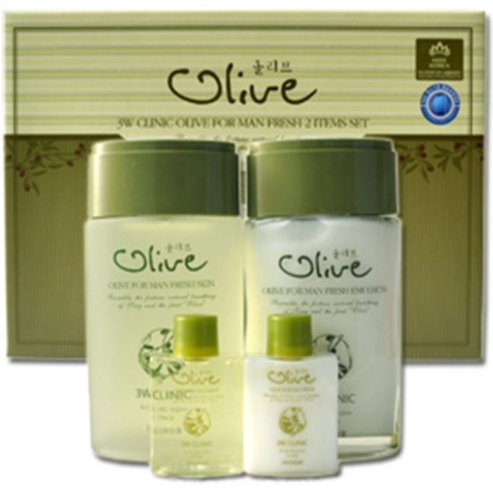 3W클리닉 올리브 포맨 후레쉬 2종 세트