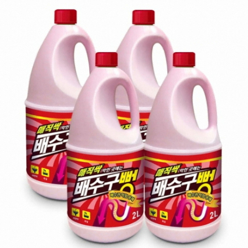 아토세이프 매직싹 배수구뻥 2L (4개)_이미지