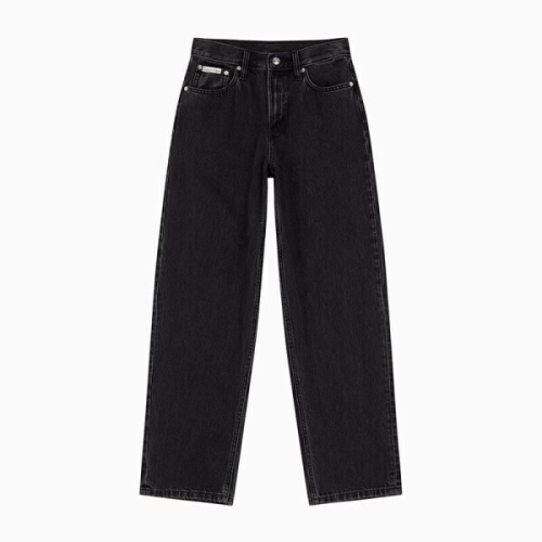 진 여성 90 s 루즈핏 블랙 데님 47B923G 47B923GGJW