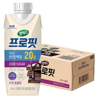 매일유업 셀렉스 프로핏 모카 초콜릿 250ml