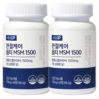 엔피케이 관절케어 옵티 MSM 1500 60정 (2개)_이미지