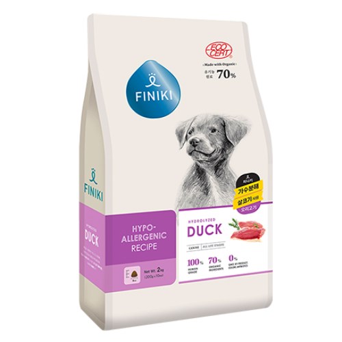 피니키 독 가수분해 하이포알러지 오리고기 2.5kg (1개)