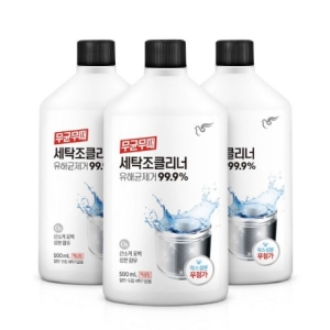 피죤 무균무때 세탁조 크리너 500ml (3개)