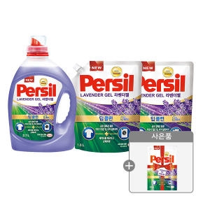 퍼실 딥클린 라벤더젤 겸용 2.7L + 리필 1.8L (본품1개+리필2개)_이미지