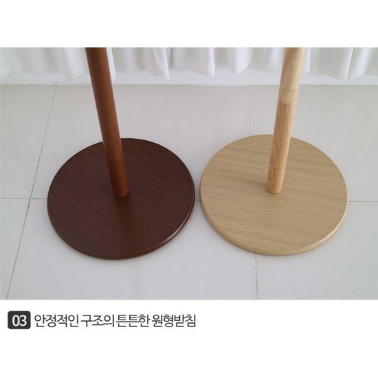 잉카 북유럽풍 원목 스탠드 옷걸이_이미지