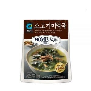 대상 청정원 호밍스 소고기 미역국 450g (12개)_이미지