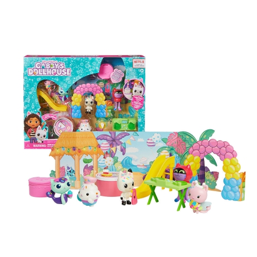 스핀마스터 개비의 매직하우스 판다냥의 생일파티 피규어 세트