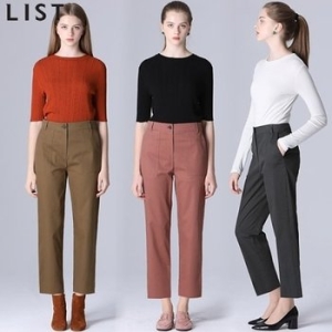 인동에프엔 리스트 스퀘어 포켓 베이직 코튼 슬랙스 _15604556_588584