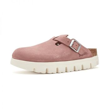 우먼 보스턴 청키 플랫폼 클로그 핑크 클레이 11330047