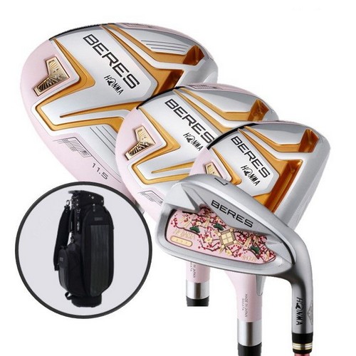 혼마 베레스 아이주 3스타 여성용 풀세트 (10개 카본 캐디백 정품)_이미지