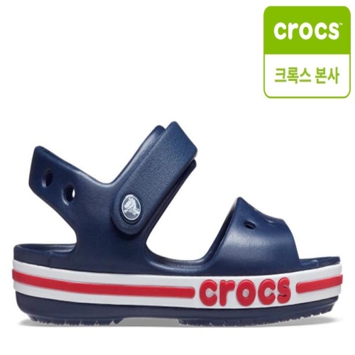 크록스22.바야밴드 샌들 키즈 네이비 205400-4CC