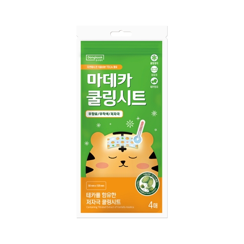 동국제약 마데카 쿨링시트 4매 (1팩(4매))