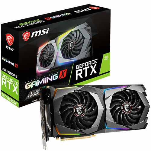 MSI 지포스 RTX 2070 SUPER 게이밍 X D6 8GB 트윈프로져7