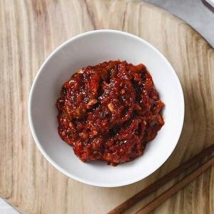 동화푸드 오마니젓갈 오징어비빔젓갈 200g [1개]